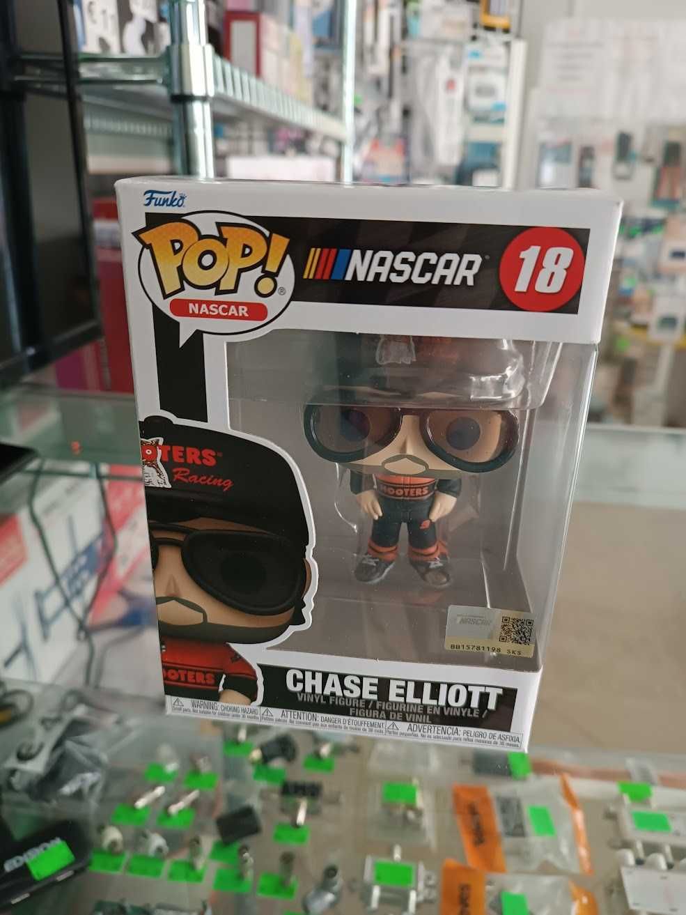 Novidade:POP! Nascar Chase Elliott 18