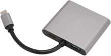 Adapter USB C na HDMI, Konwerter USB  dokująca 4in1