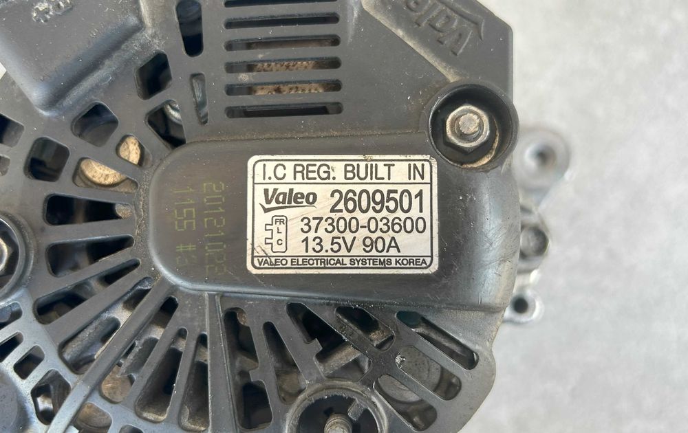 Генератор Hyundai i20 1.2L 1.25L 2012-2014р.в.