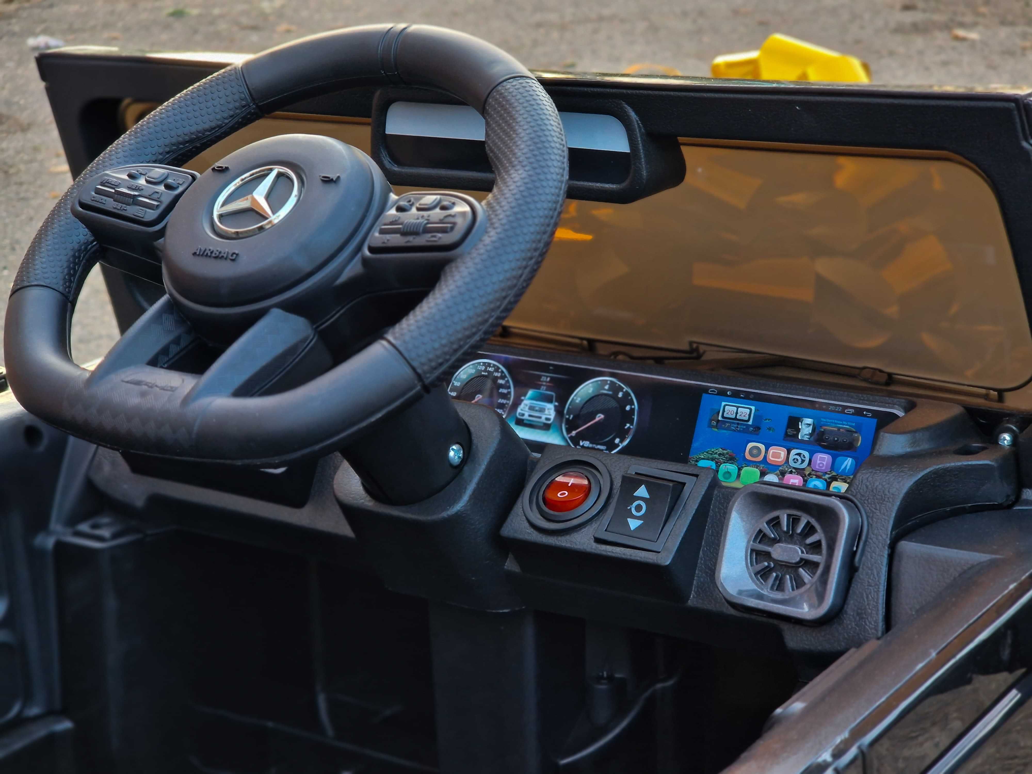 Nowy samochodzik dla dzieci MERCEDES G63 JEEP 4x4 na akumulator