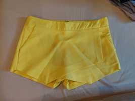 Spodenki żółte mohito xs 34 spódnico-spodenki