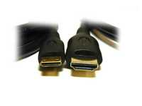 U09 Cabo 2M HDMI - Mini HDMI C Ethernet 1080P Novo