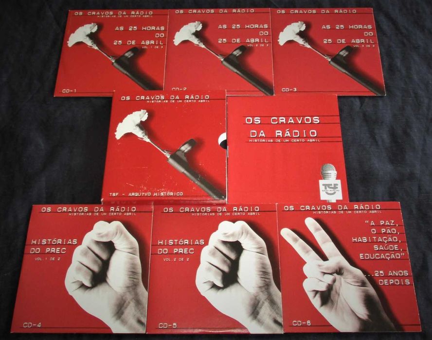 CD Os Cravos da Rádio - Histórias de Abril TSF