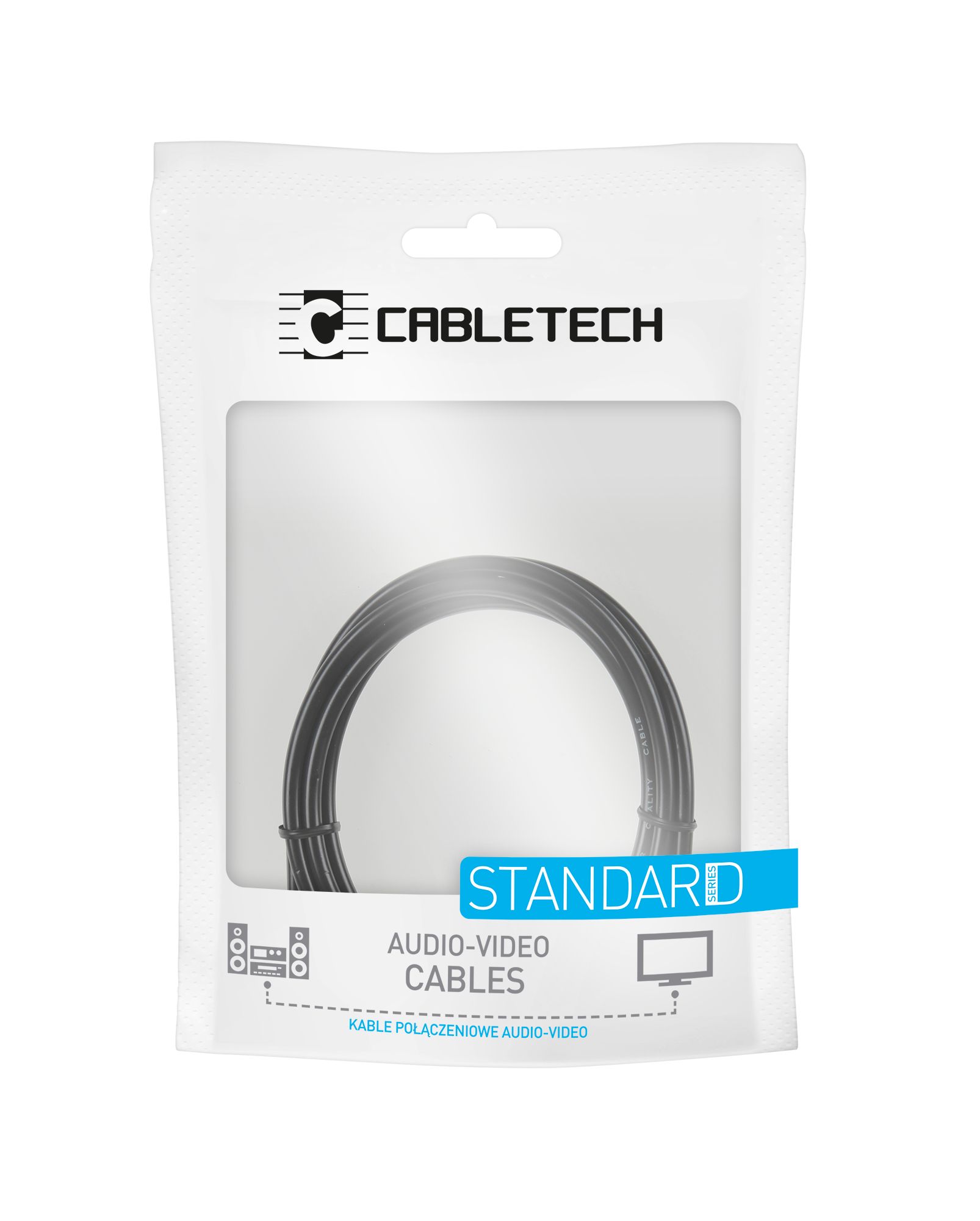 Kabel HDMI-HDMI 1.8m  2.0  4K  ethernet Cabletech standard