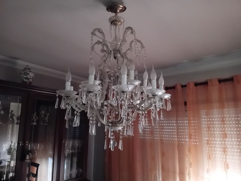 Candeeiros de cristal