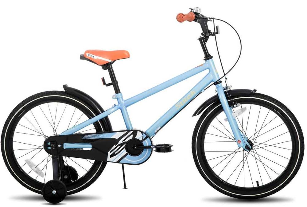 STITCH 20" Rower dziecięcy dla chłopca 9-11 lat + nóżka + kółka boczne