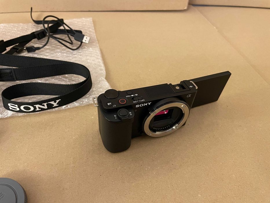 Sony ZV-E10 + 16-50mm Body + Obiektyw Vlogging Nowy Gwarancja prod
