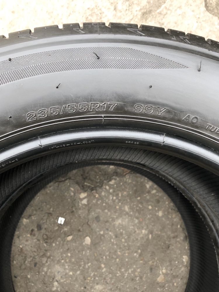 Opony używane Bridgestone 235/55r17 99Y Potenza S001 OA Dot0413 - 2szt