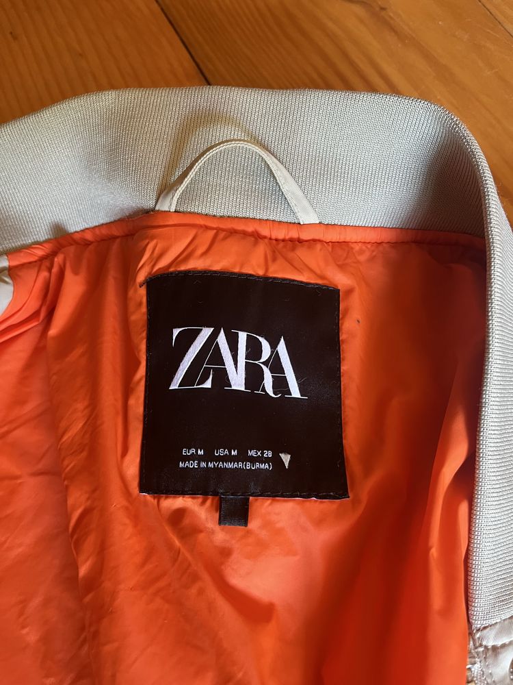 куртка бомпер zara