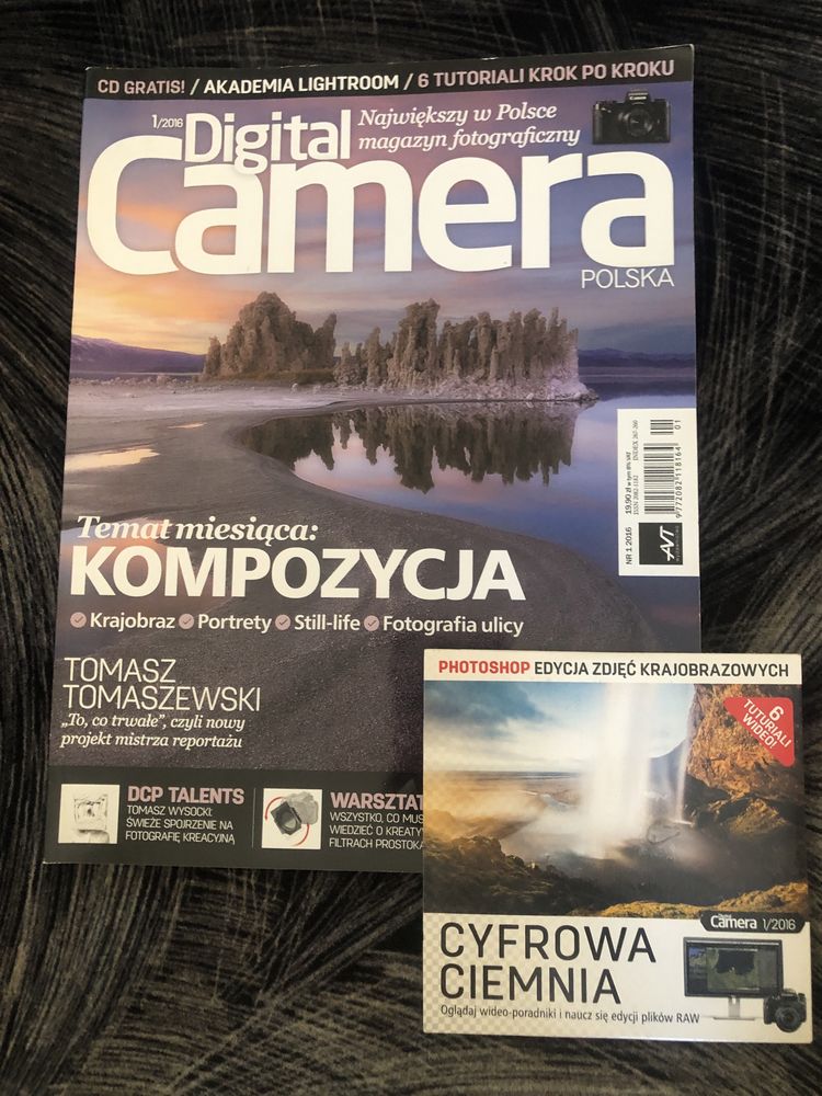 Digital Camera Polska 1/2026 kompozycja cd tutorial Lightroom