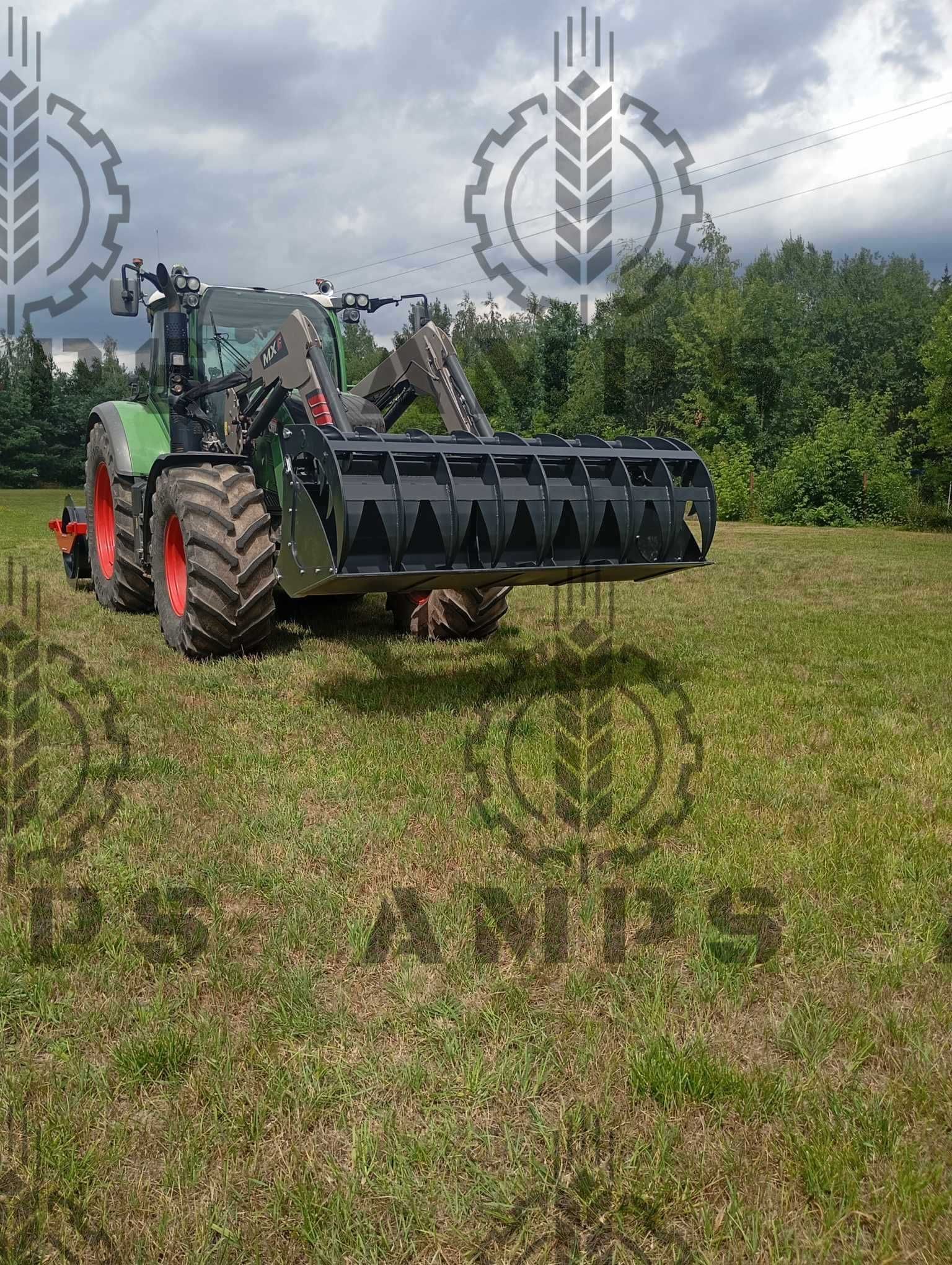 Łycho- Krokodyl Zęby Palone/ WEIDEMANN, NEW HOLLAND