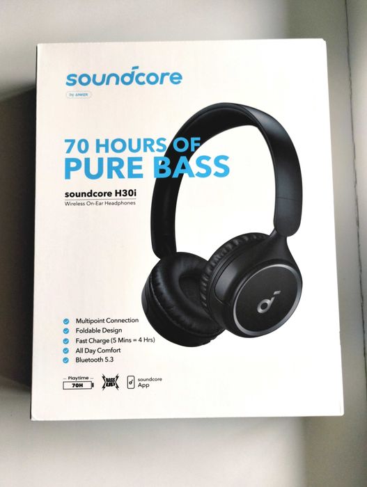 Топові навушники Anker SoundСore H30i Bluetooth та AUX