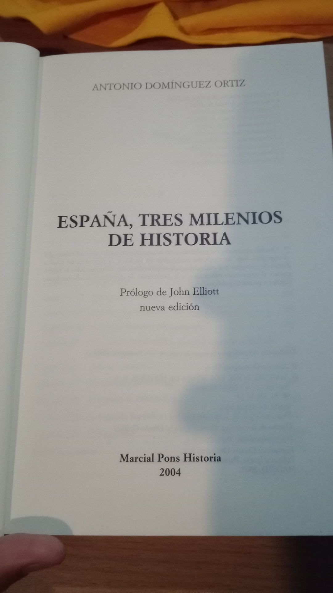 Livro história espanha