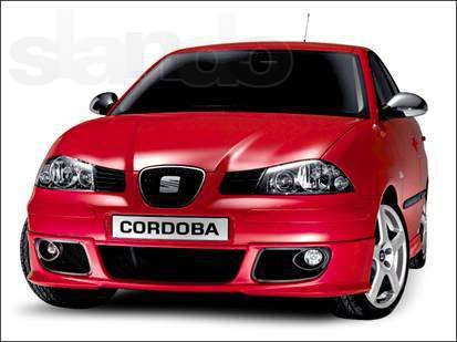 накладка переднего бампера Seat Ibiza Cordoba Sport