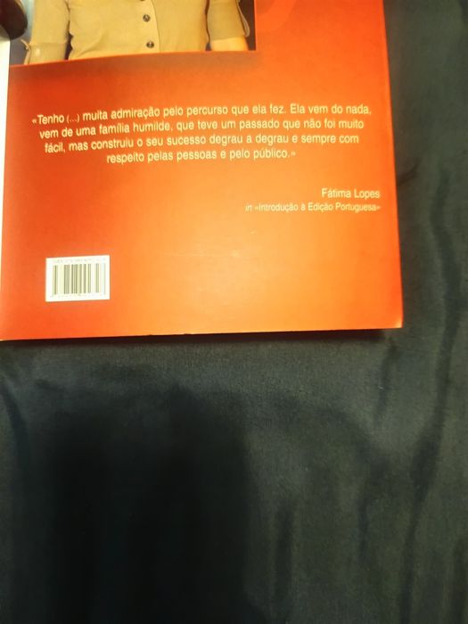 Livro  da apresentadra Oprah
