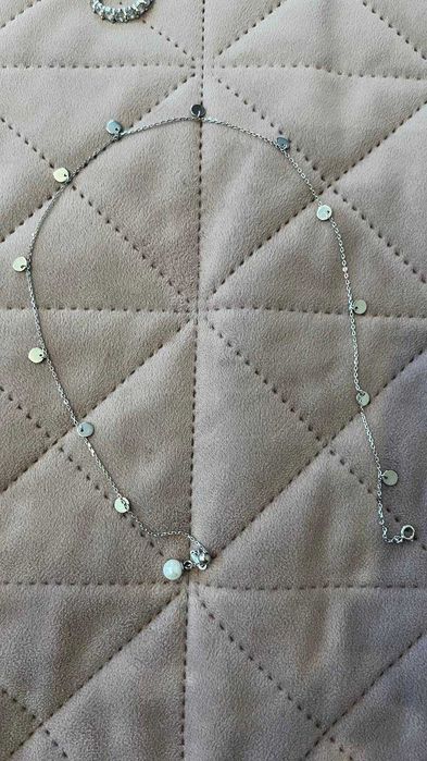 Срібне.  намисто