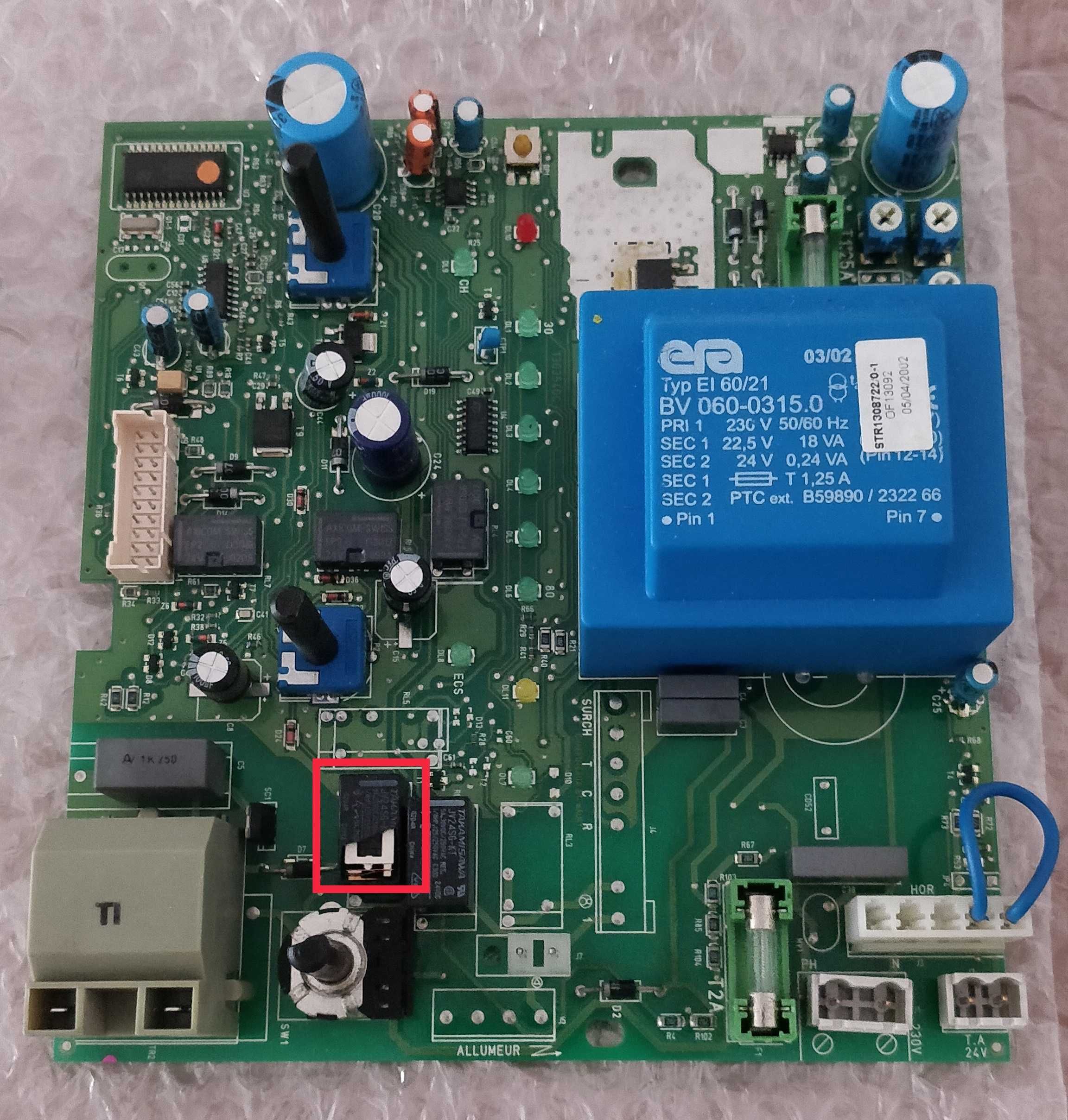 Vendo placa de caldeira Chaffoteaux (Leiria)