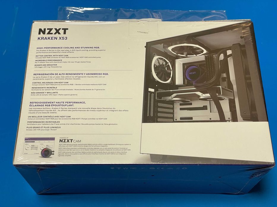 Водяное охлаждение NZXT Kraken X53