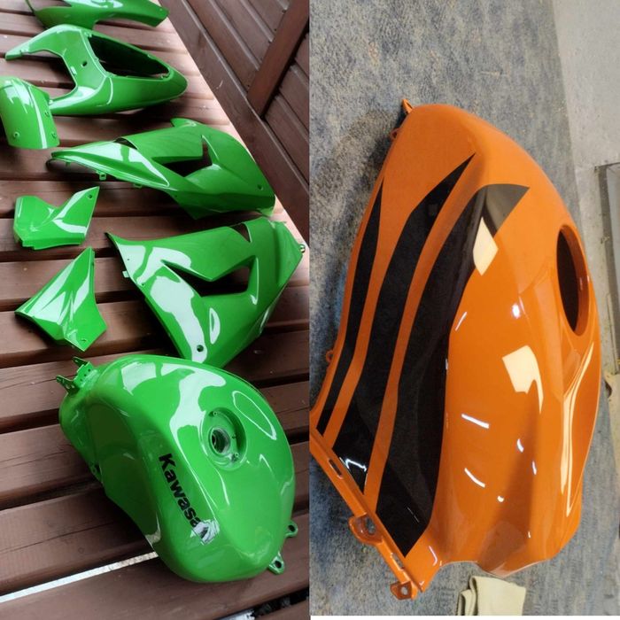 Lakierowanie, naprawa motocykli