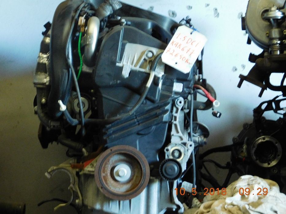 motor 1.5 dci k9k677, COM GARANTIA.