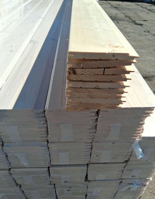 Boazeria 14x121 deska elewacyjna świerkowa sucha