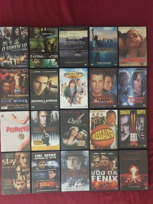 Vendo 39 DVD's originais
