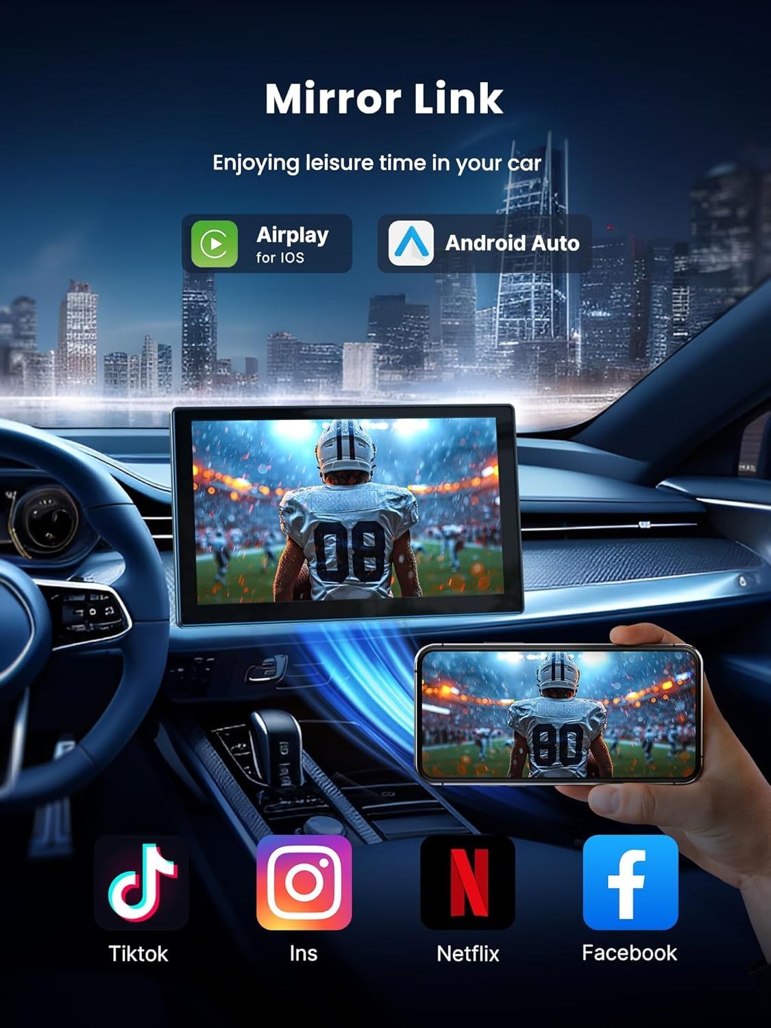 Car Play  Jzones Q9S