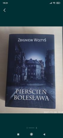 NOWA książka powieść "Pierścień Bolesława" Zbigniew Wojtyś
