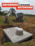 Szambo Betonowe 8m3 Z Wykopem Kanał samochodowy Szamba