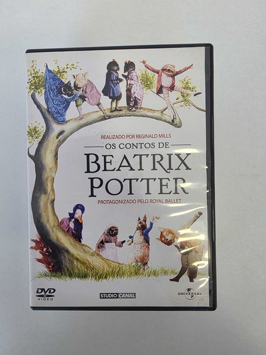 Lote 4 DVDs Infantis – Beatrix Potter, Dora, Todd e Xana Toc Toc