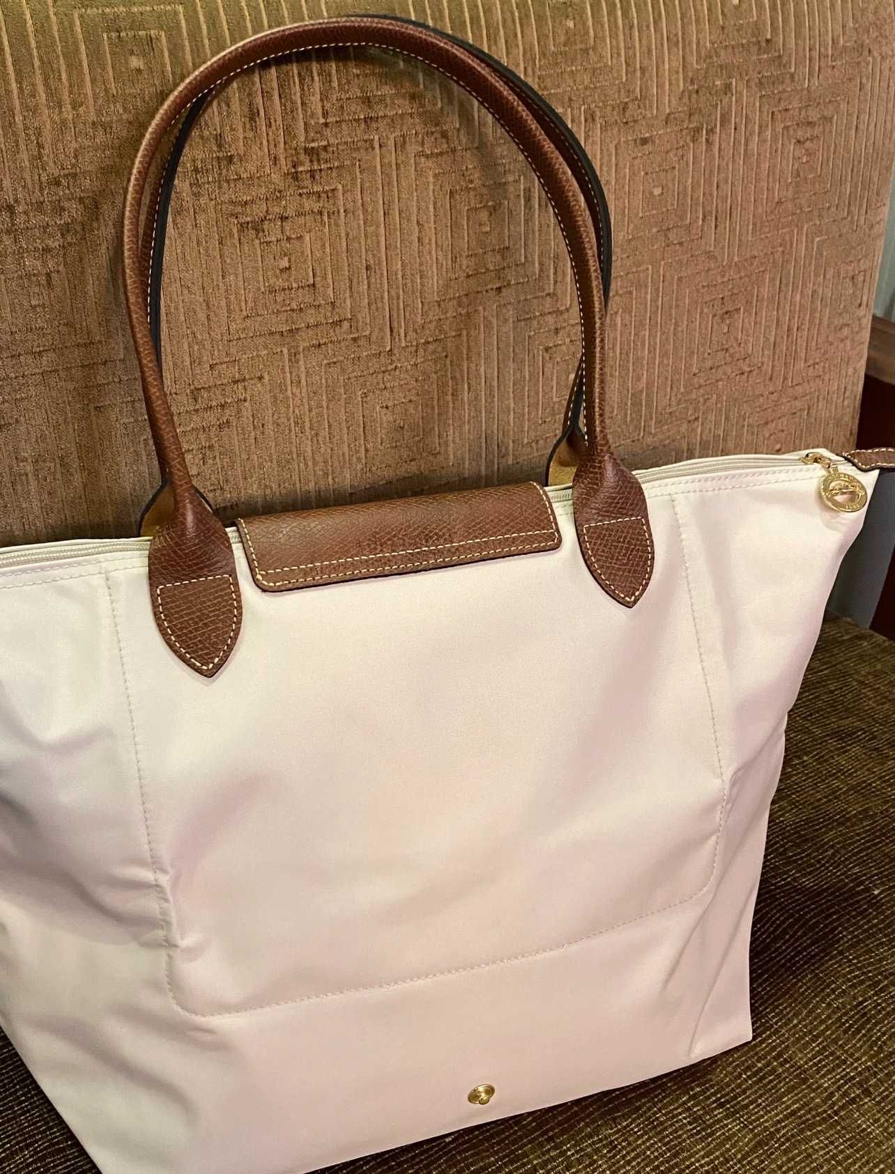 LongChamp Torba torebowa LE PLIAGE ORIGINAL L, Biały papierowy