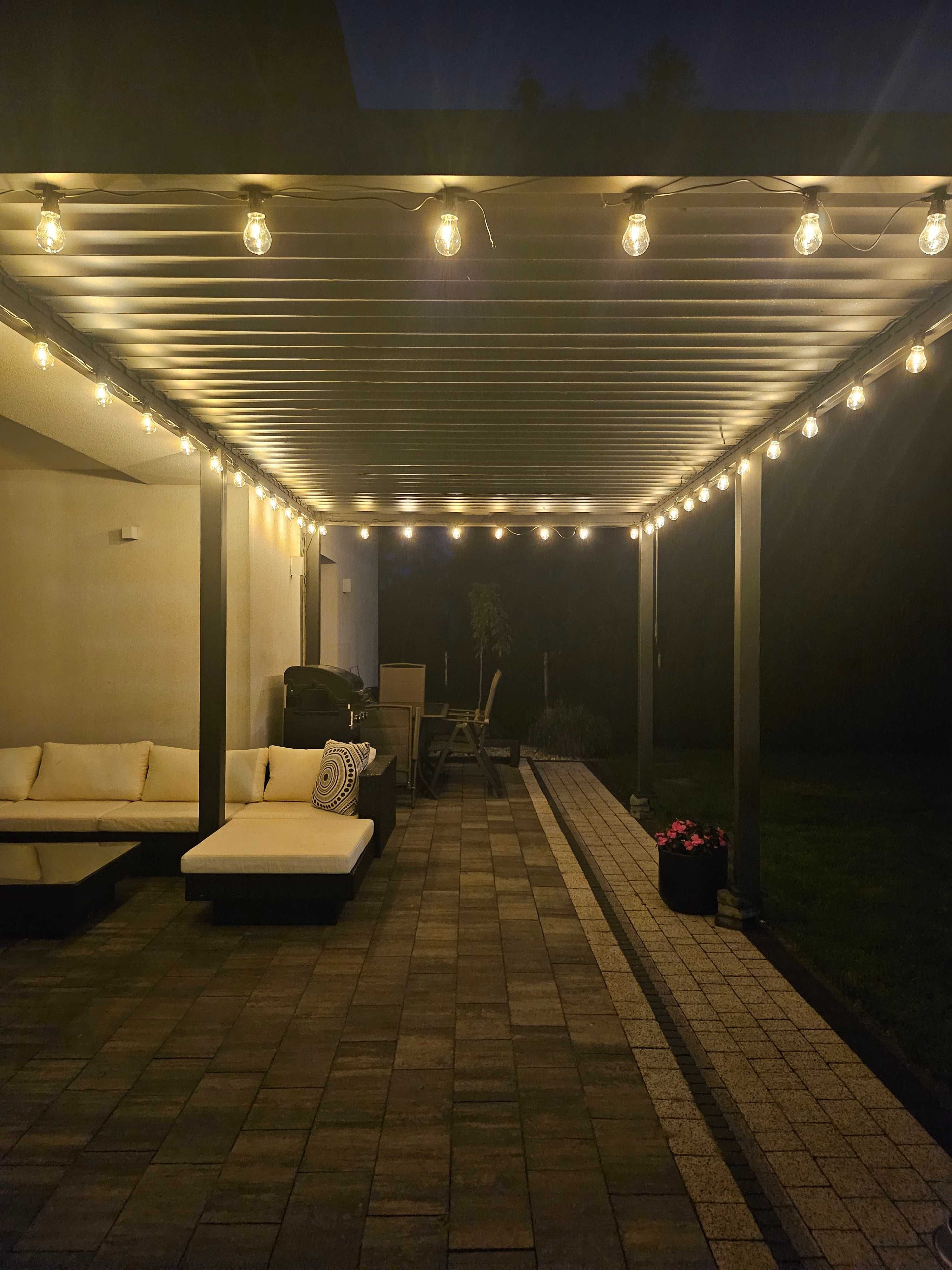 Pergola z regulowanymi listwami 3x6 m z montażem