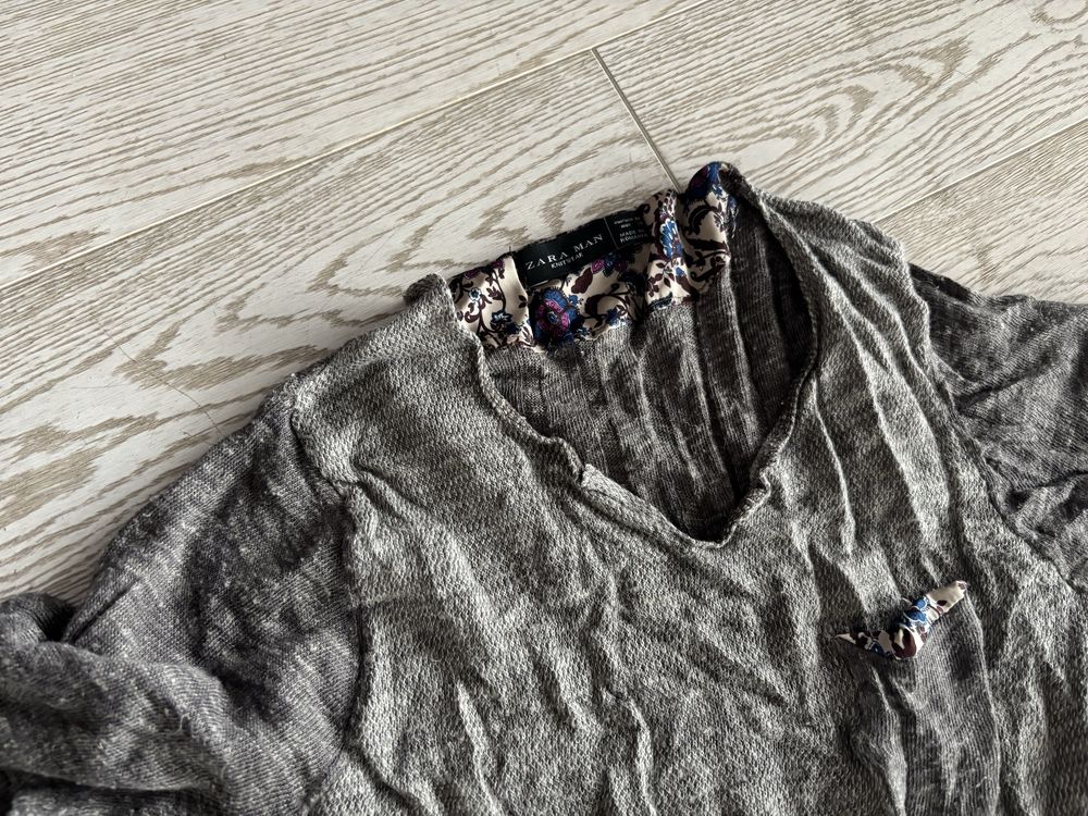 Zara Man 2 w cenie 1 koszulka sweter slim