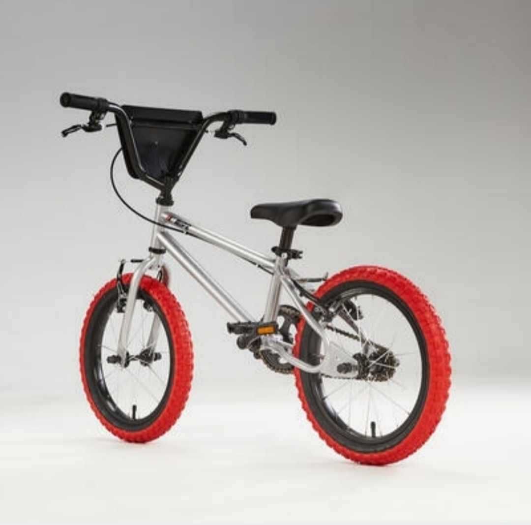 Rower BMX koło 16 " srebrny