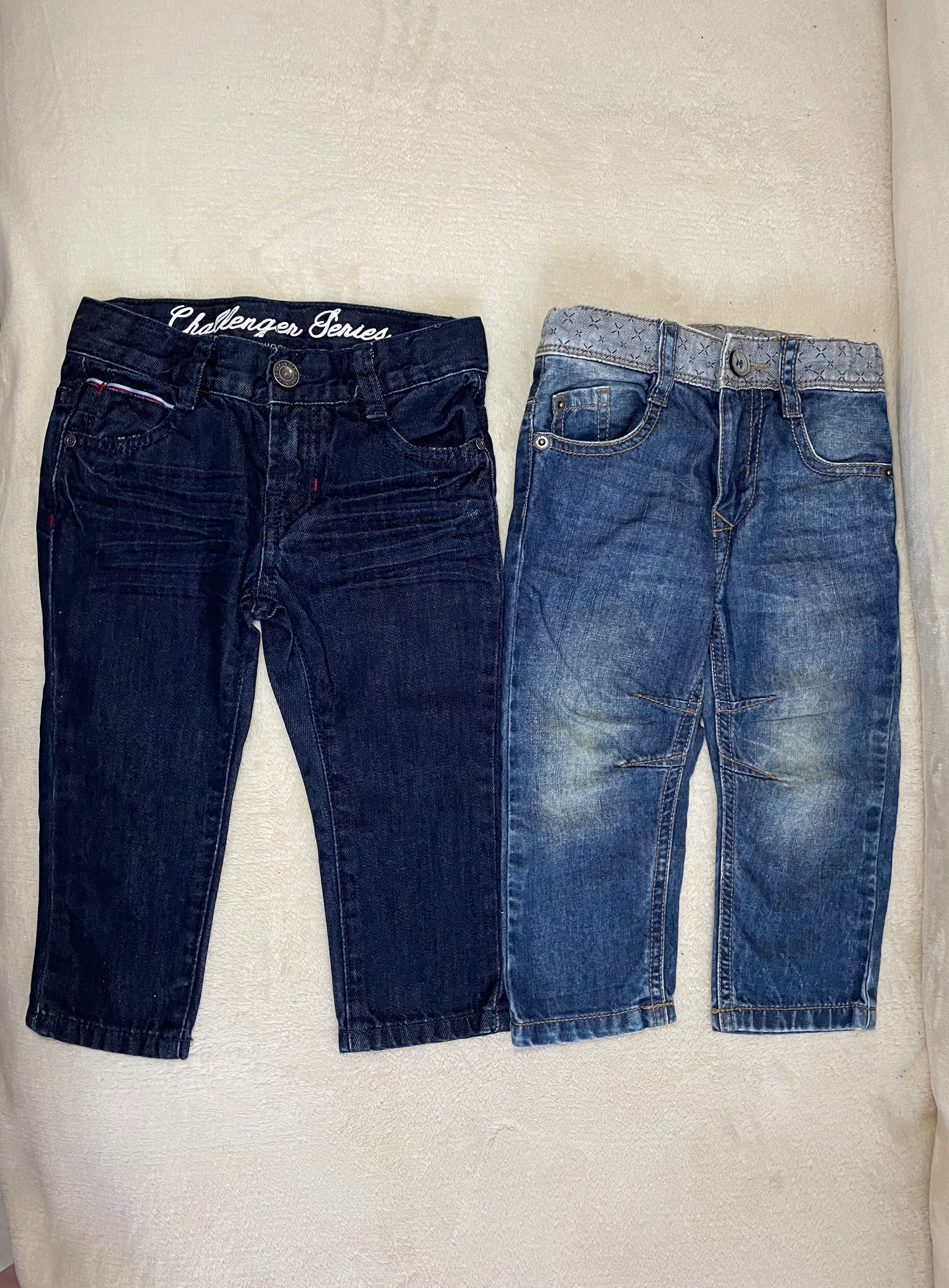 Дитячі джинси Benetton і джинси Chicco для хлопчика, 1-2 роки