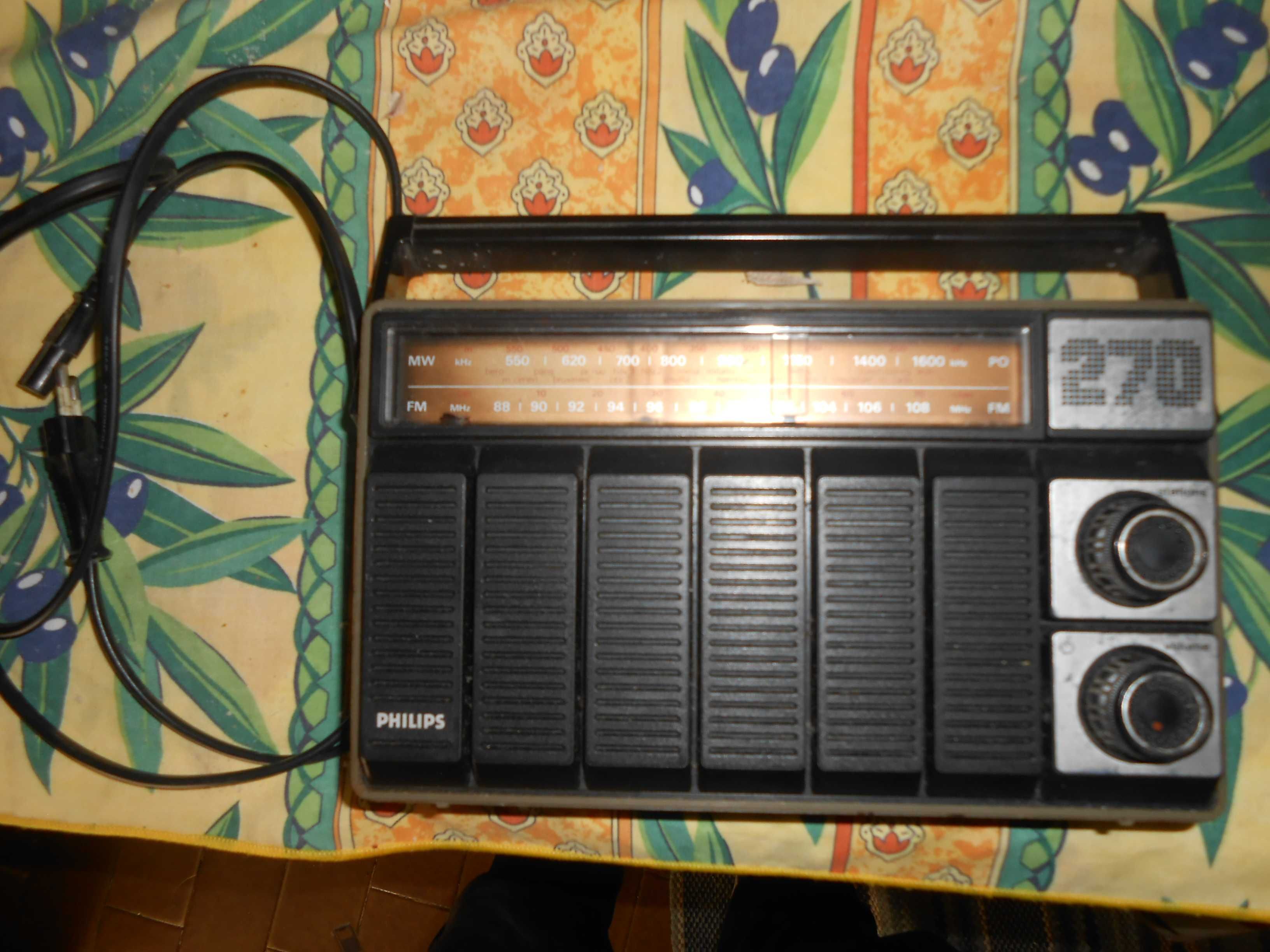 Radio Philips 270 de 1977 funcional