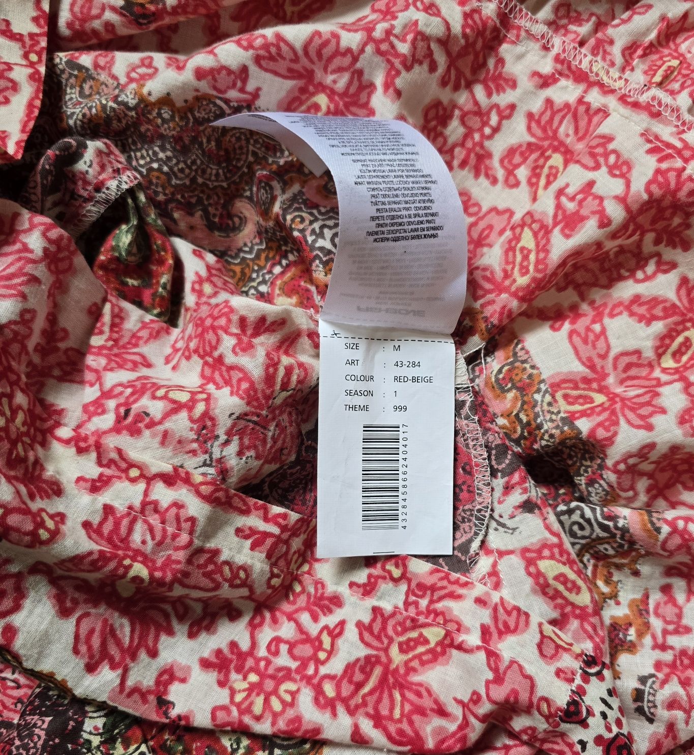 Sukienka MAXI/długa M/S/L New Yorker hippie bawełna 100%