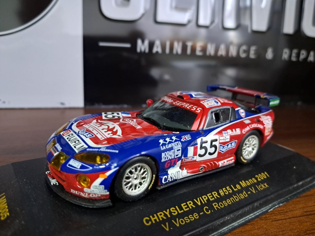 DODGE Viper 1:43 GTS 2szt ixo skala 1/43 ixo