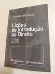 Lições de Introdução ao Direito - Fernando José Bronze (2a edição)