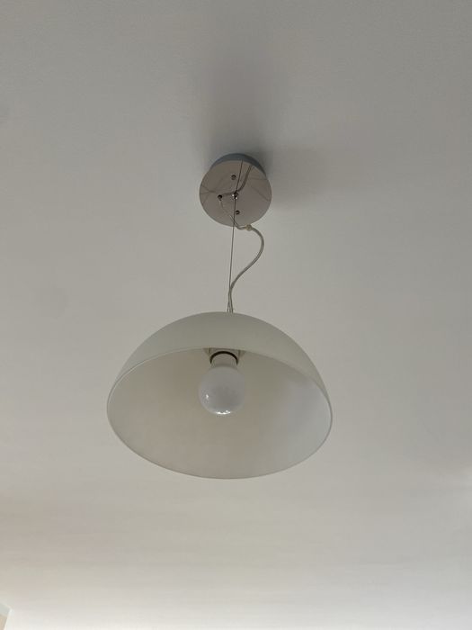 Lampa sufitowa sxklany klosz