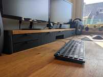 Suporte Bases para monitor moderno - Clean c/s Gavetas Personalizáveis