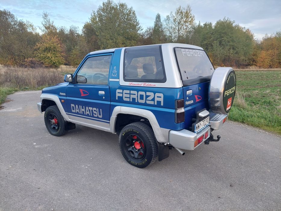 Daihatsu Feroza 1.6 16v lpg vitara rocky 4x4 śliczna