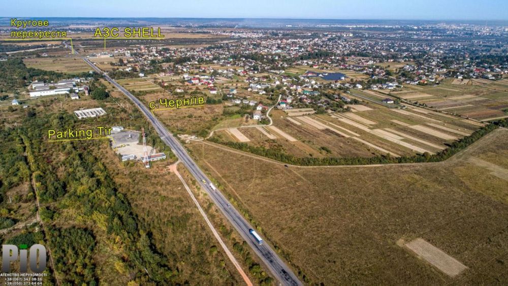 Ділянка для садівництва в товаристві в с.Черніїв.