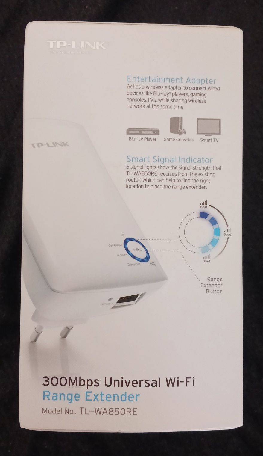 Repetidor sinal Wi-Fi TP-Link