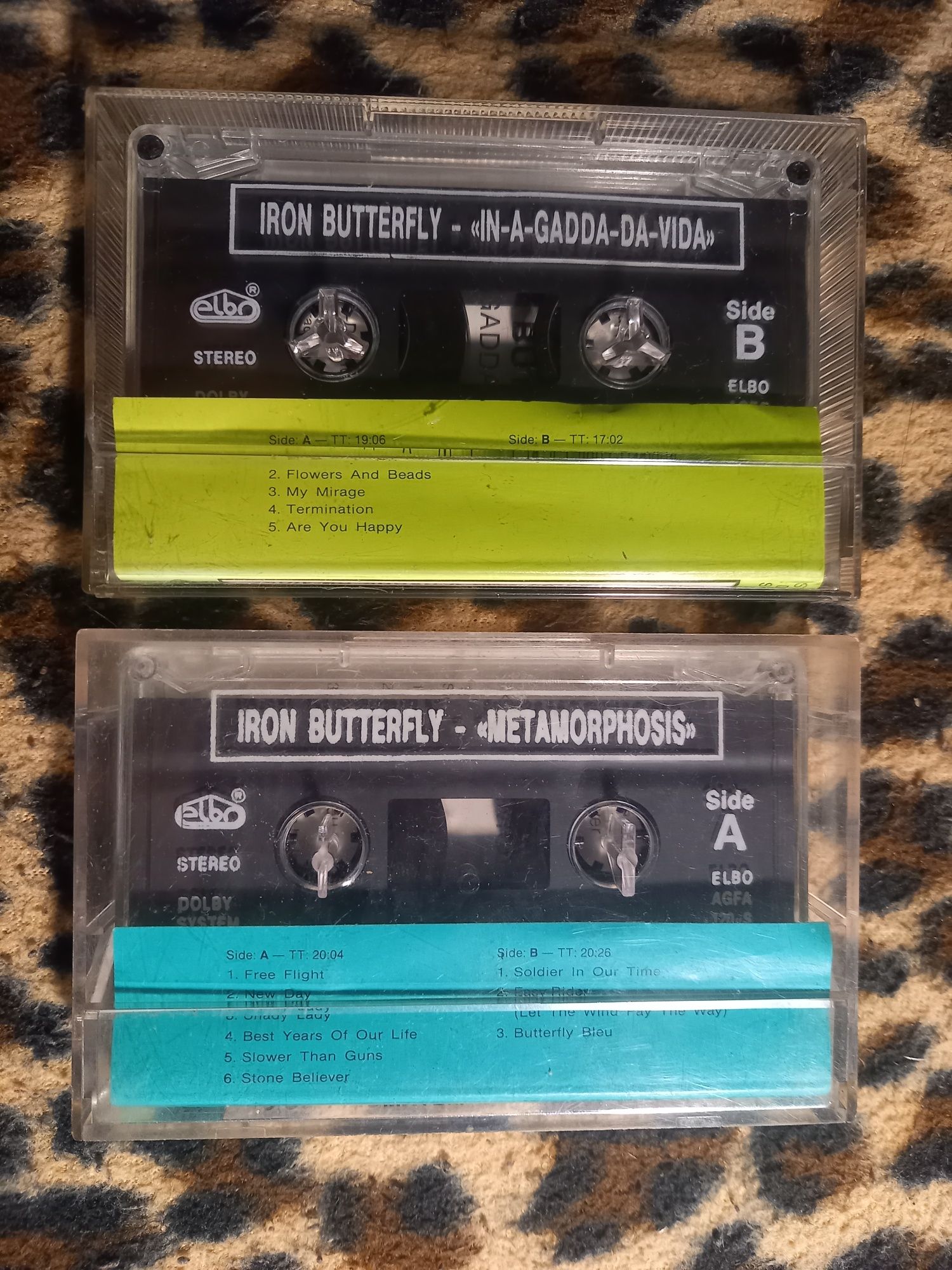 Kasety magnetofonowe Iron Butterfly