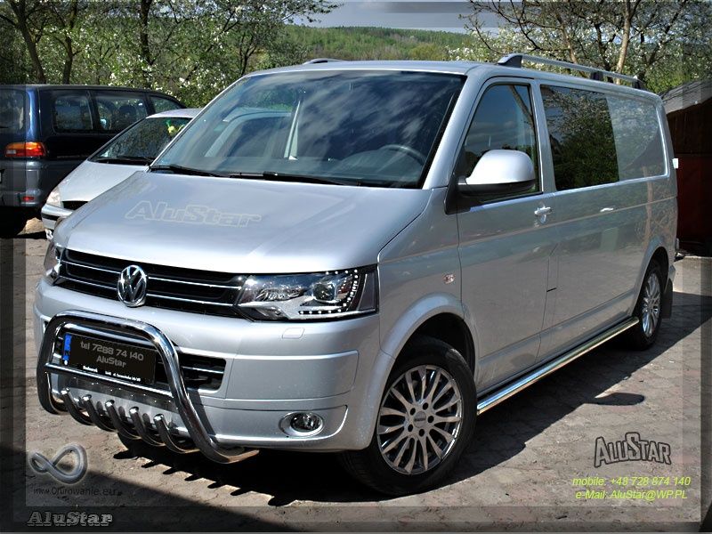 TRANSPORTER T6 T5 boki Orurowanie Podesty
