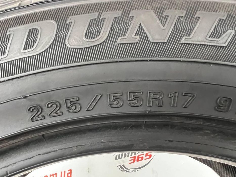 225/55 r17 dunlop winter maxx wm01 8mm шини бу зима