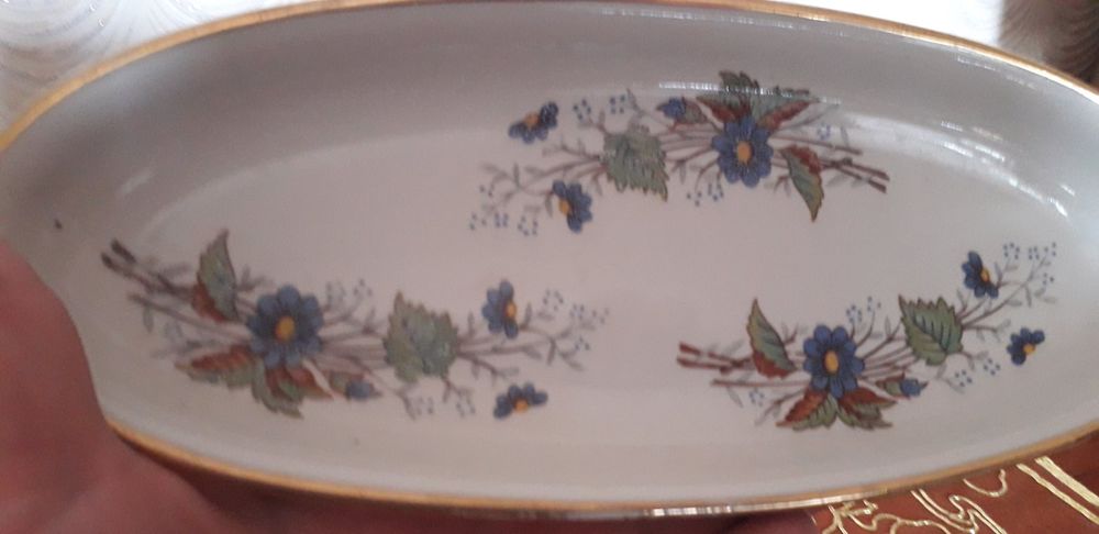 Винтажное блюдо для сельди