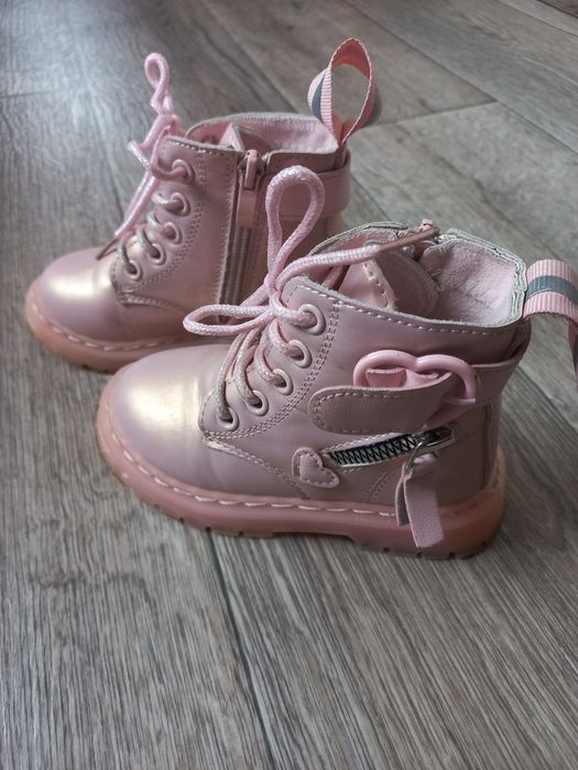 Ботінки для дівчинки рожеві, осінь 24 розмір