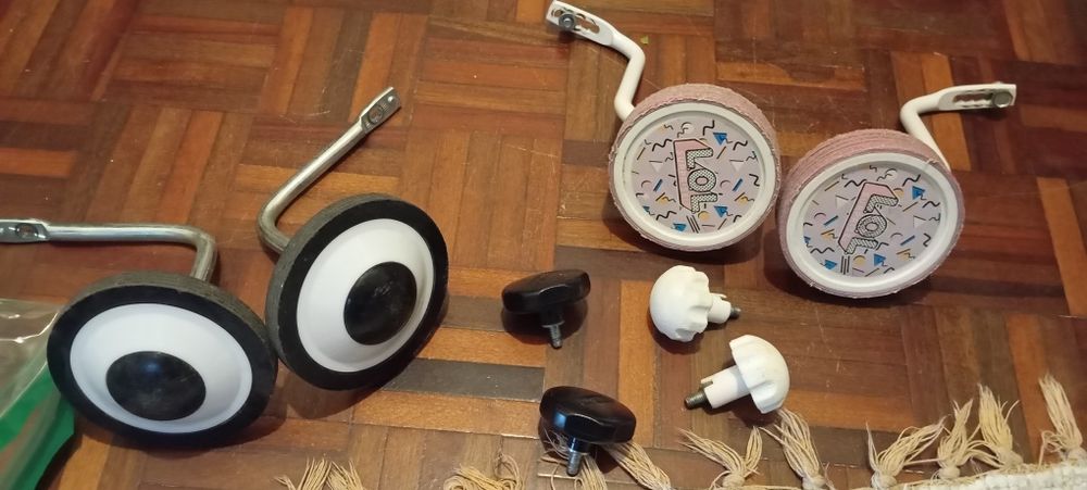 Rodas de apoio para bicicleta criança